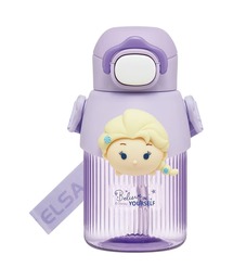 Disney（ディズニー）の「(SK)【Disney】 ディズニー マスコット 付き ストロー ボトル 水筒 子供 キッズ かわいい ツムツム バズ  ティガー ロッツォ エルサ ミニー ミッキー 男の子 女の子  [本体：590ml]（水筒）」