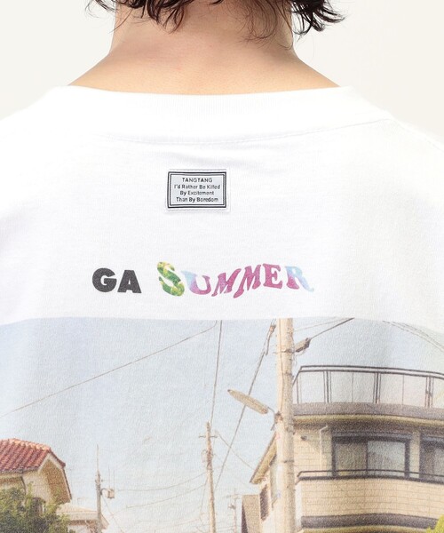 TANGTANG(タンタン)の「TANGTANG GASATANG T-3102 コットン プルオーバー(Tシャツ/カットソー・レディース・ホワイト系その他・S)」の7枚目の写真