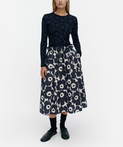 Marimekko Juhla Unikko スカート marimekko（マリメッコ）の「Juhlaunikko / garral skirt（スカート