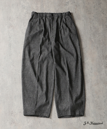 J.S.Homestead / シルクネップ ツイード インフレーション スラックス