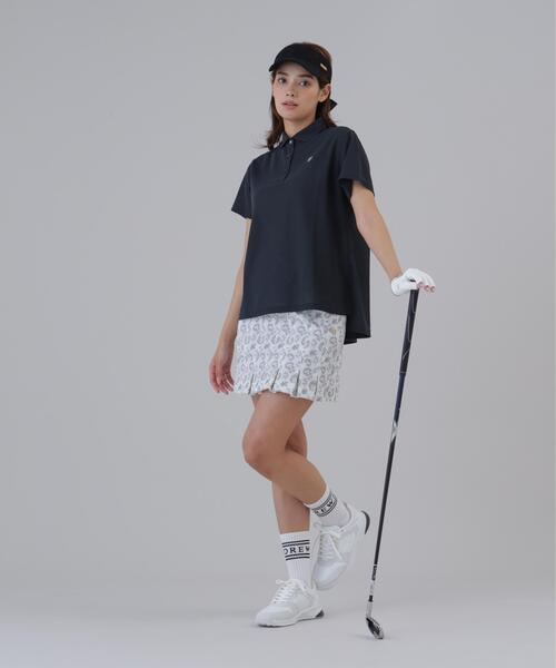 St ANDREWS(セントアンドリュース)の「【St ANDREWS】ドットバーズアイ半袖シャツ (WOMENS)(ポロシャツ・レディース・ホワイト/ブラック・M/L/S)」の21枚目の写真