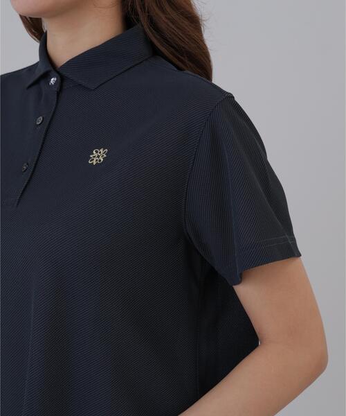 St ANDREWS(セントアンドリュース)の「【St ANDREWS】ドットバーズアイ半袖シャツ (WOMENS)(ポロシャツ・レディース・ホワイト/ブラック・M/L/S)」の17枚目の写真