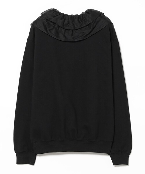 fennica(フェニカ)の「dahl'ia / レース フリル プルオーバー(Tシャツ/カットソー・レディース・ブラック・ONE SIZE)」の6枚目の写真
