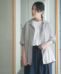 ラミーワイドシャツジャケット（シャツ/ブラウス）｜solamonat poche