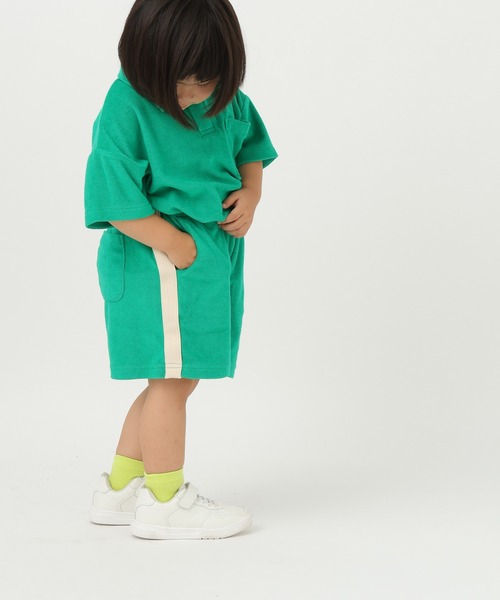 LOWRYS FARM(ローリーズファーム)の「パイルショートパンツ 831278(その他パンツ・キッズ・グリーン/グレー/ネイビー・140cm/110cm/120cm/130cm/150cm)」の3枚目の写真