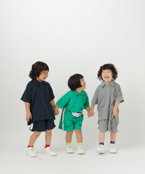 LOWRYS FARM(ローリーズファーム)の「パイルショートパンツ 831278(その他パンツ・キッズ・グリーン/グレー/ネイビー・140cm/110cm/120cm/130cm/150cm)」の7枚目の写真