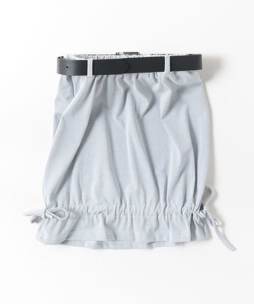 tinkerend（ティンカーエンド）の「Wide Belt Frill Tube Top / ワイドベルトチューブトップ（チューブトップ・レディース・グレー・FREE）」の5枚目の写真