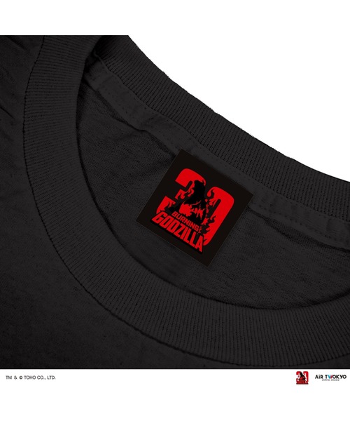AIR TWOKYO(エアトゥーキョー)の「『ゴジラVSデストロイア』30周年 シーンイラストTシャツ 6(ゴジラ&デストロイア)(Tシャツ/カットソー・メンズ・スミクロ/ホワイト・LARGE/MEDIUM/SMALL/XX-LARGE/X-LARGE)」の6枚目の写真