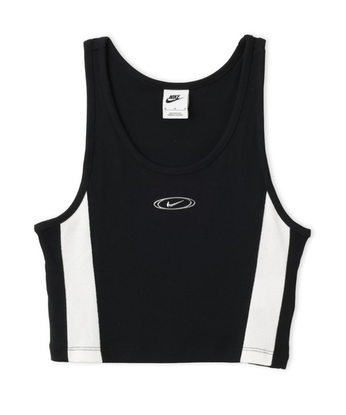 NIKE(ナイキ)の「NIKE AS W NK STREET GX CROP TANK / ナイキ ウィメンズ ストリート GX クロップ タンク 【SP】(タンクトップ・レディース・ブラック/グリーン・S/M/L)」の5枚目の写真