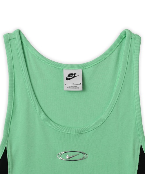NIKE(ナイキ)の「NIKE AS W NK STREET GX CROP TANK / ナイキ ウィメンズ ストリート GX クロップ タンク 【SP】(タンクトップ・レディース・ブラック/グリーン・S/M/L)」の10枚目の写真