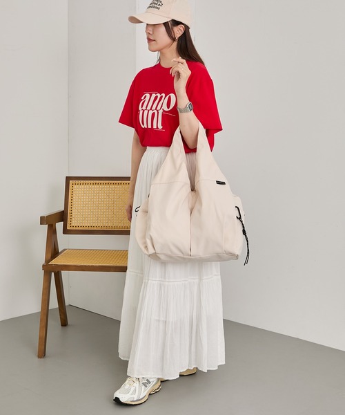 ALTROSE(アルトローズ)の「【ALT ROSE】ティムトートバッグ 250109(トートバッグ・レディース・ベージュ/グレー/アイボリー/ブラック・FREE)」の12枚目の写真