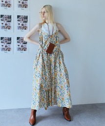 Vintage Flower Camisole Dress