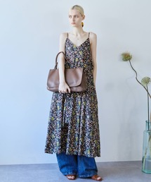 Vintage Flower Camisole Dress