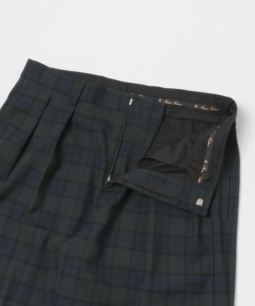 BROOKS BROTHERS(ブルックスブラザーズ)の「BROOKS BROTHERS EXCLUSIVE TROUSERS 2INTUCK(その他パンツ・メンズ・その他1/チェック・34/30/32)」の7枚目の写真