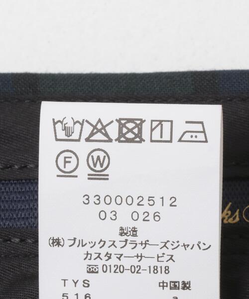 BROOKS BROTHERS(ブルックスブラザーズ)の「BROOKS BROTHERS EXCLUSIVE TROUSERS 2INTUCK(その他パンツ・メンズ・その他1/チェック・34/30/32)」の13枚目の写真