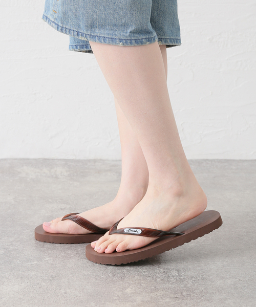 Locals(ローカルズ)の「LOCALS/ ローカルズ SOLID SOLE SANDAL(サンダル・レディース・ブラウン/カーキ・22.5cm/24cm/25cm)」の17枚目の写真