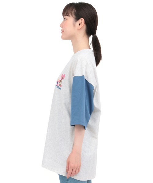 チチカカ(チチカカ)の「アニマリートチアフルネコTシャツ(Tシャツ/カットソー・メンズ・チャコールグレー/グリーン/その他1・FREE)」の6枚目の写真