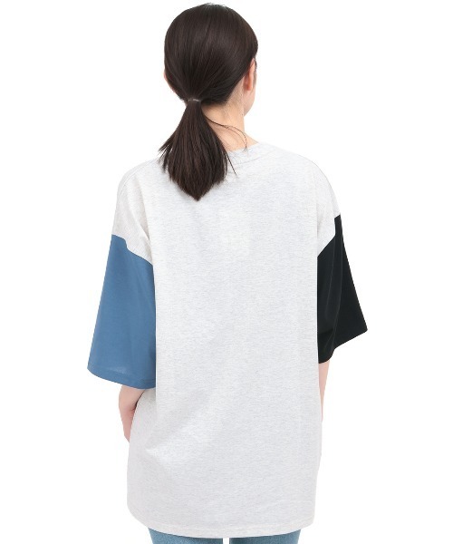 チチカカ(チチカカ)の「アニマリートチアフルネコTシャツ(Tシャツ/カットソー・メンズ・チャコールグレー/グリーン/その他1・FREE)」の5枚目の写真