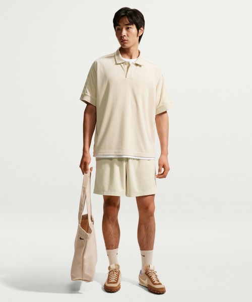 NIKE(ナイキ)の「《セットアップ対応商品》ナイキ スポーツウェア クラブ メンズ テリー ショートパンツ / Nike Sportswear Club Men's Terry Shorts IQ6222-229 Light Khaki(その他パンツ・メンズ・ブラウン系その他2・2XL/XL/XS/S/L/M)」の2枚目の写真