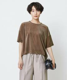 feerique（フィーリック）の「feerique リヨセルパイルビッグTシャツ（Tシャツ/カットソー）」