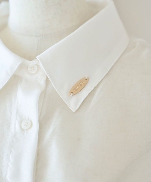 Rose Muse(ロゼミューズ)の「Volume sleeve sheer shirt(シャツ/ブラウス・レディース・ホワイト・FREE)」の7枚目の写真