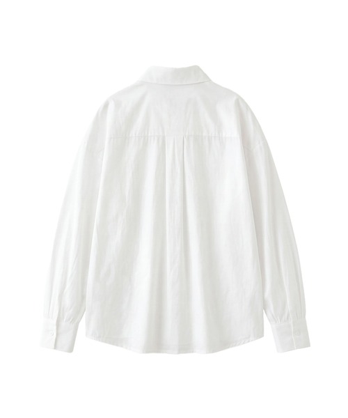 Rose Muse(ロゼミューズ)の「Volume sleeve sheer shirt(シャツ/ブラウス・レディース・ホワイト・FREE)」の10枚目の写真