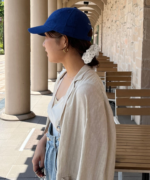 SLOBE IENA(スローブイエナ)の「Left Bank Books SLOBE別注 シュシュ巾着セット(ポーチ・レディース・ホワイト/ホワイト系その他/サックスブルー・FREE)」の8枚目の写真