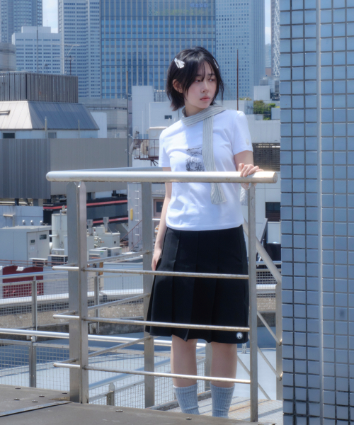 MIUKI（ミユキ）の「Miuki Pleated Midi Skirt (Black)（スカート・レディース・その他・1/2）」の4枚目の写真