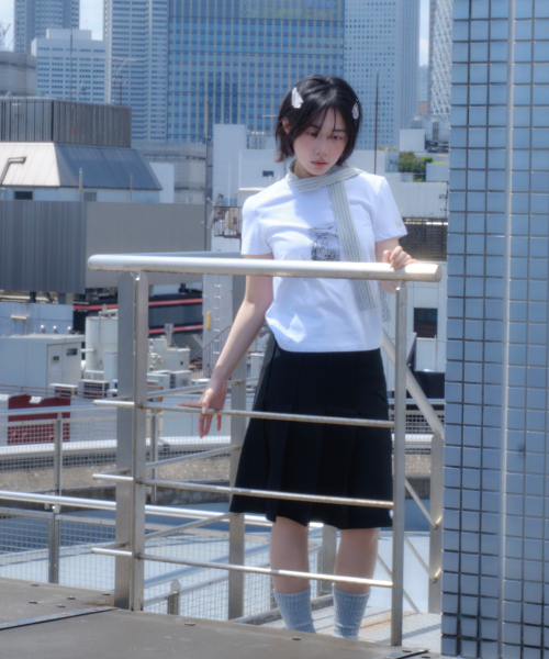 MIUKI（ミユキ）の「Miuki Pleated Midi Skirt (Black)（スカート・レディース・その他・1/2）」の5枚目の写真