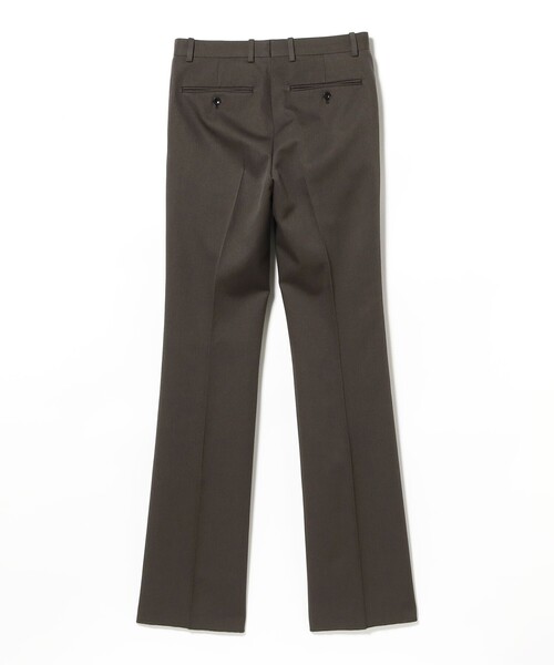 BEAMS F(ビームスエフ)の「【別注】ORTELO / ウール キャバリーツイル 1プリーツ シューカットスラックス(スラックス・メンズ・ダークブラウン・44/42/50/48/46)」の7枚目の写真