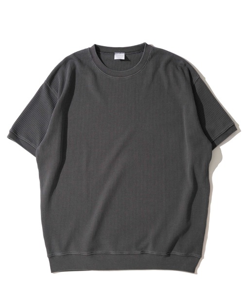 TETE HOMME（テットオム）の「【SEABEES/シービーズ】TCサーマル クルーネックTシャツ（Tシャツ/カットソー・メンズ・チャコールグレー/ブラック/アイボリー・MEDIUM/LARGE）」の7枚目の写真