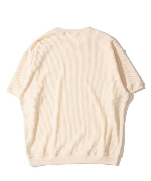 TETE HOMME（テットオム）の「【SEABEES/シービーズ】TCサーマル クルーネックTシャツ（Tシャツ/カットソー・メンズ・チャコールグレー/ブラック/アイボリー・MEDIUM/LARGE）」の10枚目の写真