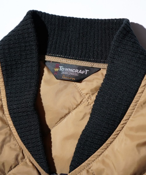 TOWNCRAFT(タウンクラフト)の「TOWNCRAFT / タウンクラフト QUILTING LIGHT DOWN VEST キルティング ライトダウンベスト(ダウンベスト・メンズ・オリーブ/ブラウン/ブラック・LARGE/MEDIUM)」の4枚目の写真