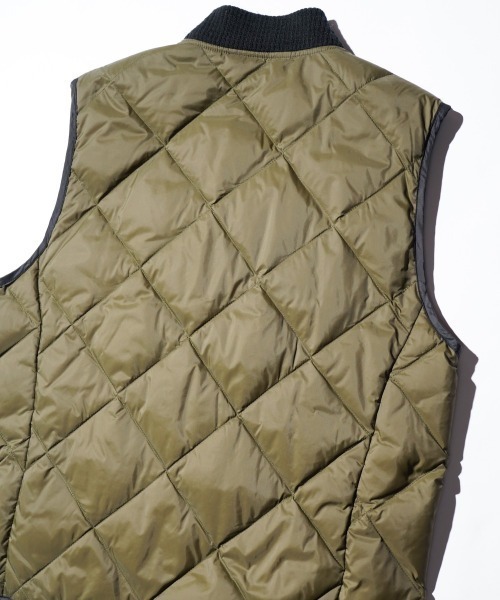TOWNCRAFT(タウンクラフト)の「TOWNCRAFT / タウンクラフト QUILTING LIGHT DOWN VEST キルティング ライトダウンベスト(ダウンベスト・メンズ・オリーブ/ブラウン/ブラック・LARGE/MEDIUM)」の16枚目の写真