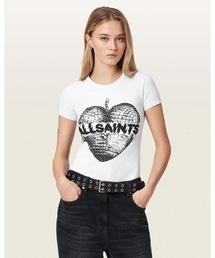 ALLSAINTS | REFLECT STEVIE SLIM FIT BABY T-SHIRT | REFLECT スティービー スリム フィット ベビー Tシャツ(Tシャツ/カットソー)