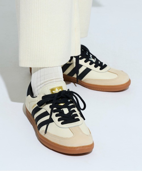 adidas(アディダス)の「サンバ OG / Samba OG / スニーカー アディダスオリジナルス adidas Originals(スニーカー・レディース・ベージュ・22.0cm/22.5cm/23.0cm/23.5cm/24.0cm/24.5cm/25.0cm/25.5cm/26.0cm/26.5cm/27.0cm/27.5cm/28.0cm/28.5cm/29.0cm/29.5cm/30.0cm/30.5cm/31cm)」の3枚目の写真