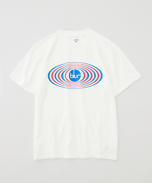 EDIFICE(エディフィス)の「INSONNIA PROJECTS(インソニア プロジェクト) Blur Leisur Logo Tシャツ(Tシャツ/カットソー・メンズ・ブラック/ホワイト・2/1)」の2枚目の写真