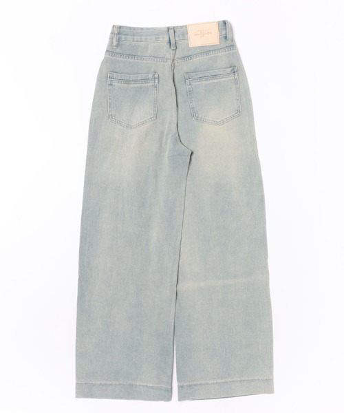 AsRiRe（アスリレイ）の「26ss ストレートベーシックワイドデニムパンツ（デニムパンツ・レディース・サックスブルー・S/M/L）」の5枚目の写真