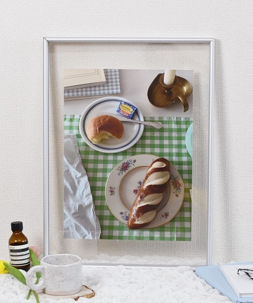 Fun & Daily(ファンアンドデイリー)の「F&D : "Food Photo”ポスター(シルバーフレーム)(ポスター/アート・レディース・その他1/その他2・FREE)」の2枚目の写真