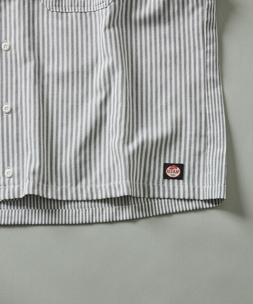 RED KAP(レッドキャップ)の「RED KAP/レッドキャップ 別注 クロップド オックスフォード ロングスリーブ ワークシャツ(シャツ/ブラウス・メンズ・チャコールグレー/サックスブルー/イエロー/ブルー/その他13・LARGE/MEDIUM)」の16枚目の写真