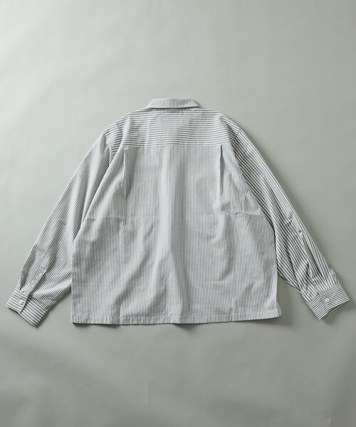 RED KAP(レッドキャップ)の「RED KAP/レッドキャップ 別注 クロップド オックスフォード ロングスリーブ ワークシャツ(シャツ/ブラウス・メンズ・チャコールグレー/サックスブルー/イエロー/ブルー/その他13・LARGE/MEDIUM)」の20枚目の写真