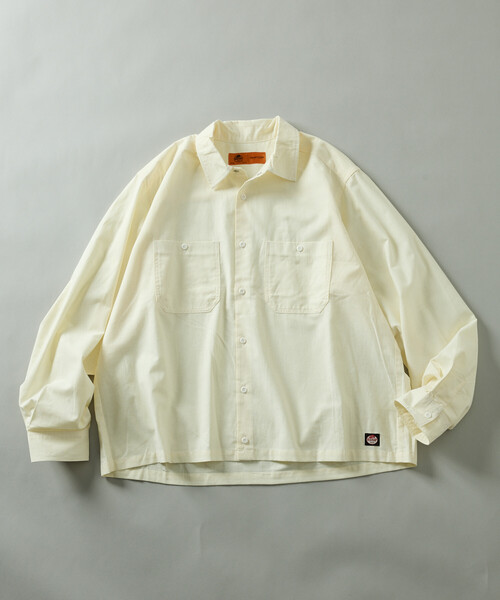 RED KAP(レッドキャップ)の「RED KAP/レッドキャップ 別注 クロップド オックスフォード ロングスリーブ ワークシャツ(シャツ/ブラウス・メンズ・チャコールグレー/サックスブルー/イエロー/ブルー/その他13・LARGE/MEDIUM)」の22枚目の写真