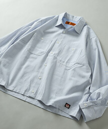 RED KAP（レッドキャップ）の「RED KAP/レッドキャップ 別注 クロップド オックスフォード ロングスリーブ ワークシャツ（シャツ/ブラウス）」