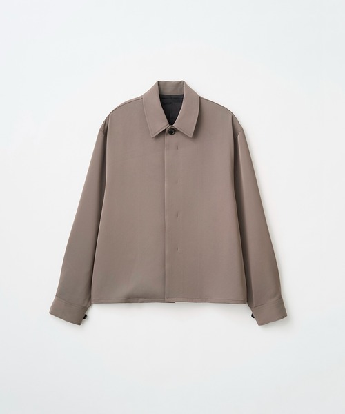 Juha(ユハ)の「COMPOSED CROPPED JACKET(ブルゾン・メンズ・カーキ/ブラック・3/4)」の10枚目の写真