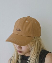 NOMINE（ノミネ）の「【LY】Sign cap サイン 刺繍キャップ｜モロッコロードモチーフ（キャップ）」