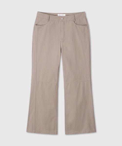 DIVEIN(ダイブイン)の「LOUNGE COTTON FLARE PANTS (BEIGE)(その他パンツ・メンズ・その他・1/2/0)」の3枚目の写真