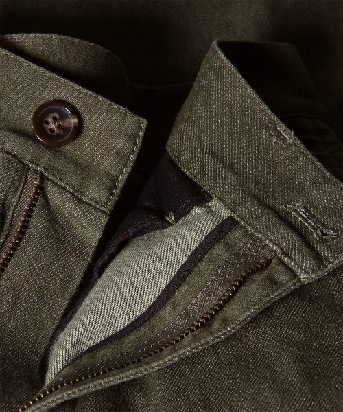 Paul Smith(ポールスミス)の「ウィメンズ ウォッシュドデニム ワークトラウザーズ / 265202 412T(その他パンツ・レディース・オリーブ/ブラウン・40)」の14枚目の写真