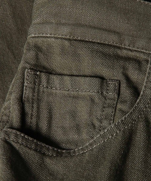 Paul Smith(ポールスミス)の「ウィメンズ ウォッシュドデニム ワークトラウザーズ / 265202 412T(その他パンツ・レディース・オリーブ/ブラウン・40)」の15枚目の写真