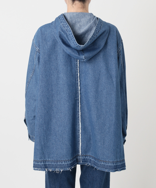 B.C STOCK(ベーセーストック)の「ウォッシャブル / DU JOUR / デュ ジュール JEAN MEXICAN PARKA(シャツ/ブラウス・レディース・ブルー系その他・FREE)」の11枚目の写真