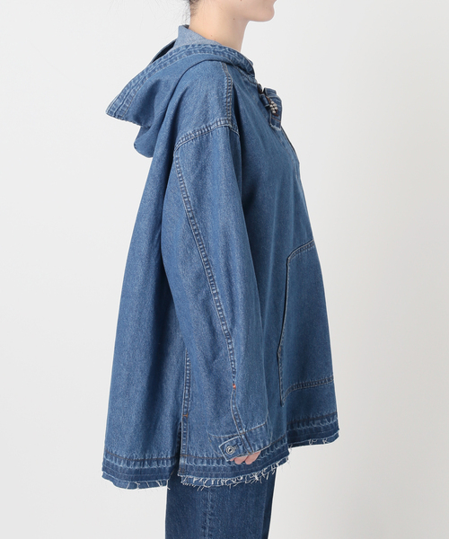 B.C STOCK(ベーセーストック)の「ウォッシャブル / DU JOUR / デュ ジュール JEAN MEXICAN PARKA(シャツ/ブラウス・レディース・ブルー系その他・FREE)」の12枚目の写真